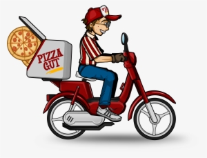 Published September 29, 2014 At 5000 × 3332 In - Pizza Delivery Bike Png