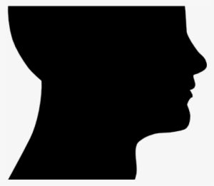 Head Silhouette Cliparts - Black Outline Of A Head