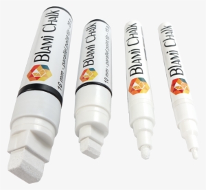 Blami Arts 4 White Chalk Markers With 16mm And 10mm - Art