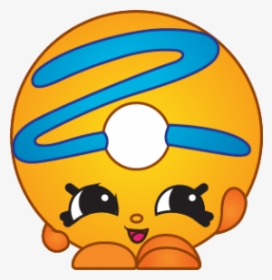 Dolly Donut Art Shopkins Clipart Free Image - Shopkins Season 4 Dolly Donut