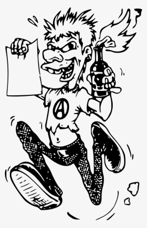This Free Icons Png Design Of Punk With Molotov Cocktail