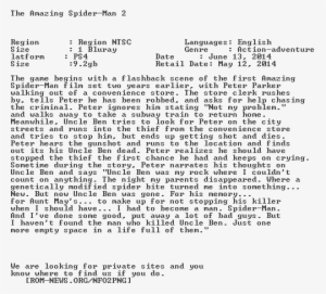 Ps4 Waysted - Bixby Letter