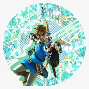 Zelda Breath Of The Wild Link Artwork