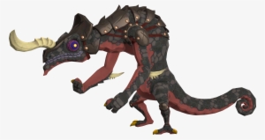 Botw Black Lizalfos Model - The Legend Of Zelda: Breath Of The Wild