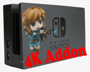Nintendo Switch 4k Gaming Addon - Good Smile Company Nendoroid Link Zelda Breath Figu