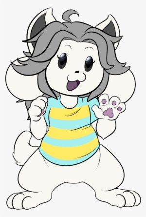 Day 7- Temmie There Actually Isn't Much To Say Here - Cartoon