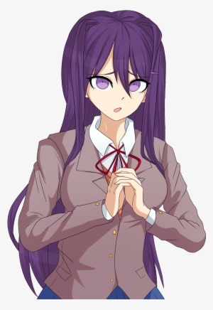 Found Fanartdanganronpa Doki Yuri- Art By Chuiinu - Yuri Ddlc Sprite Edit