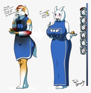 Temmie Virus - Escargoat - Undertale Transformation