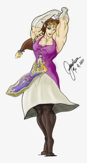 Muscular Princess Zelda