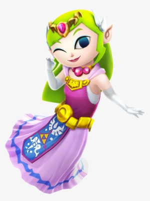 Toon Zelda - Zelda Wiki - Legend Of Zelda Spirit Tracks Toon Zelda