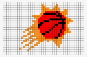 Phoenix Suns Pixel Art