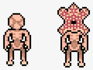Demogorgon Stranger Things - Pixel Blocks