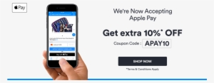 Get Extra 10%* Off - Apple Pay Coupon Code