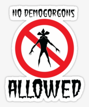 Stranger Things Demogorgon - Travis Scott La Flame Logo