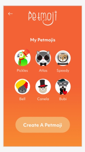 Petmoji App Petmoji App - Mobile App