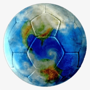 Ball To Play With - Earth Soccer Ball Png
