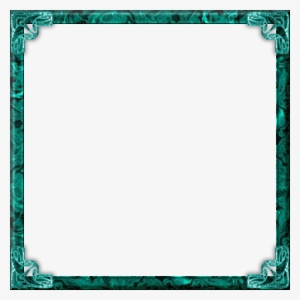 Stationary Items, Binder Covers, Boarders, Picture - Teal Frame Png