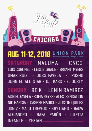 Lof Landing Lineup 0802 - Lift Off Festival Chicago