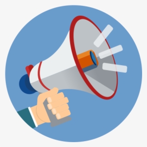 Download - Megaphone Flat Icon Png