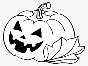 Decorated Halloween Pumpkin Coloring Page - Calabaza De Halloween Dibujo