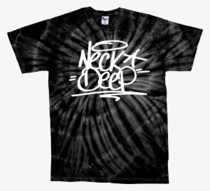 Hover To Zoom - Black Tie Dye Shirt Template