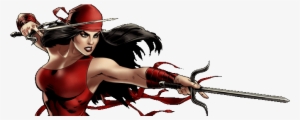 Elektra Dialogue 1 - Demolidor E Elektra Desenho