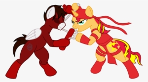 Samuraicore, Clothes, Costume, Daredevil, Elektra, - Nightmare Night Sunset Shimmer