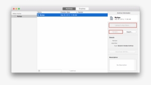 The Upload To App Store And Validate Buttons Are Grayed - Xcode 8 Organizer Window