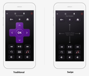 The Traditional Remote Provides You With Arrow Buttons - Iphone