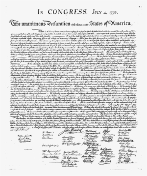 This Image Rendered As Png In Other Widths - Declaration Of Independence Coloring Sheet