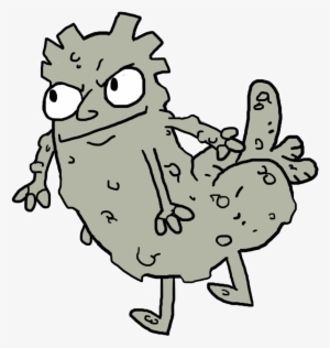 Geobutt, Gravelbutt And Buttem - Cartoon