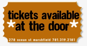 Learn More About Tickets Here - Calligraphy