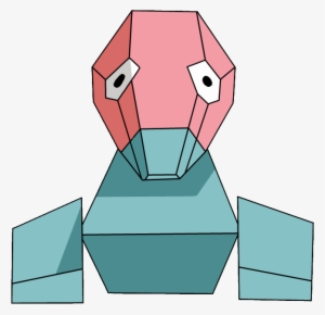 137porygon Ag Anime 2 - Pokemon Porygon Side View