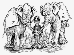 This Free Icons Png Design Of Elephants Mess With A