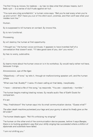 Humans Are Space Orcs Stories