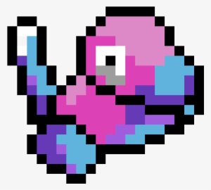 8 Bit Porygon - Simple Pixel Art Pokemon