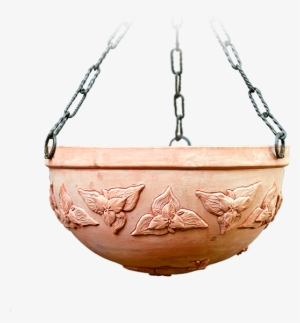 Hanging Flower Pot By Richard Hartlage - Flowerpot