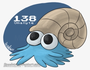 Download Pokémon Clipart Omanyte Kabuto Pokémon Fish - Omanyte