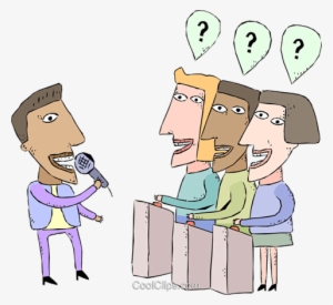 Game Show Royalty Free Vector Clip Art Illustration - Quiz Game Show Clipart