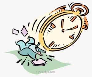 Time Management Royalty Free Vector Clip Art Illustration - Time Management Clipart Transparent