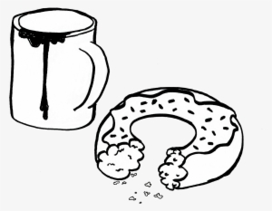 Coffee Tumblr Black And White Download - Drawing