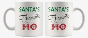 Santa Favourite Ho Funny Novelty Mug Coffee Tea Cup - Mug