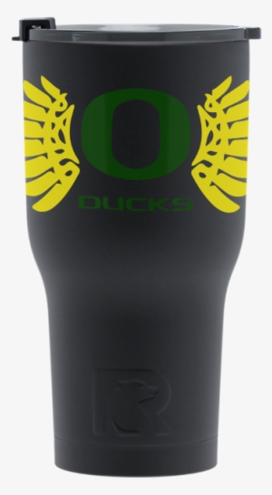Black Tumbler - Oregon Basketball Team Logo