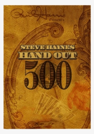 Paul Harris Presents Hand Out 500 By Steve Haynes Dvd