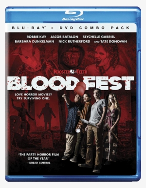 Rooster Teeth's Blood Fest Blu-ray Dvd Combo Pack