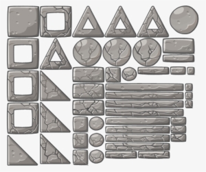 Ingame Blocks Stone 1 - Angry Birds Stone Block