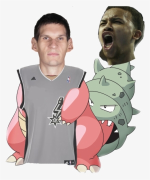 Kyle Anderson & Boban Marjanovic = The Slowbros - Slowbro Pokemon