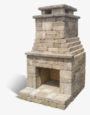 Fremont Outdoor Fireplace Kit - Fireplace
