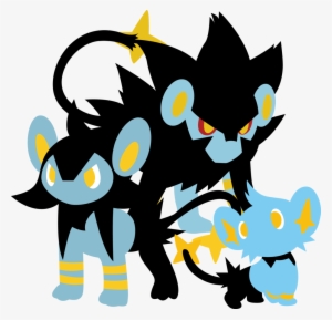 Luxray Luxio And Shinx By Andie200 On Deviantart - Luxray