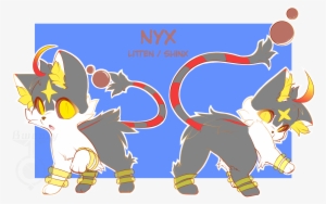 Nyx The Litten/shinx Hybrid - Cartoon